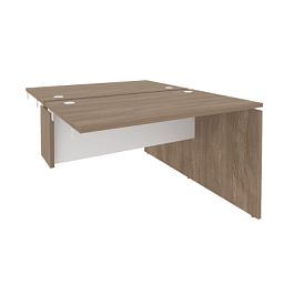 Onix Стол-приставка двойной к опорным элементам O.D.SPR-2.7 Дуб аризона/Белый бриллиант 1180*1475*750 - Фото предпросмотра