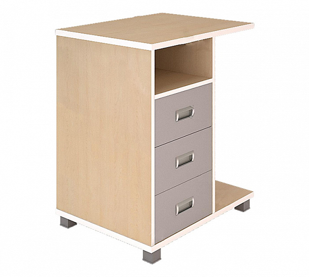 Тумба приставная с подставкой под процессор "Лидер" - Вид 1