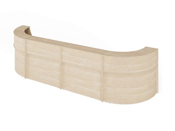 ЛАЙТ / LIGHT RLG073 Двойной ресепшн 440x180x115 Дуб Сонома - Вид 1