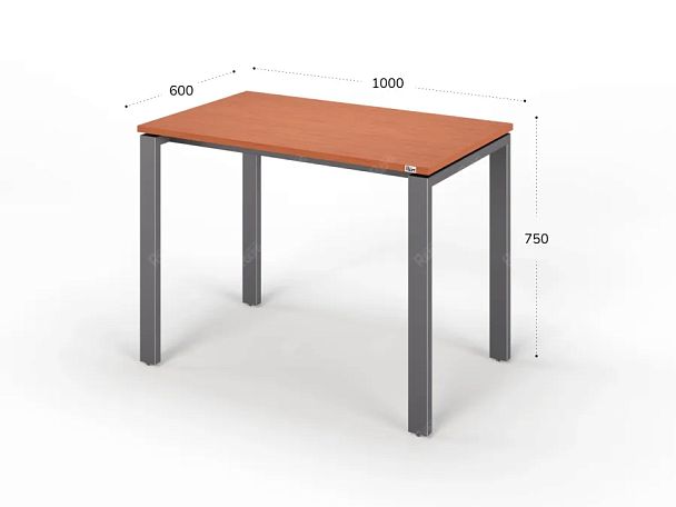 ЛАЙТ / LIGHT RLG015-10x6 Прямоугольный стол 100x60x75 Орех Итальянский - Вид 2