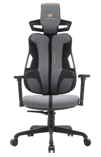 Геймерское кресло Everprof Serval (Сервал) S Ткань Черно-серый - Вид 2