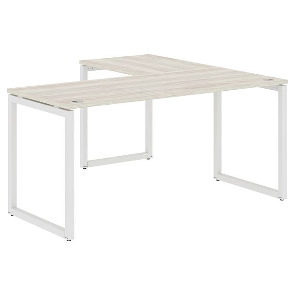 Стол угловой XQCT 1615 Сосна Эдмонт/Белый 1600х1500х750 XTEN-Q - Вид 1