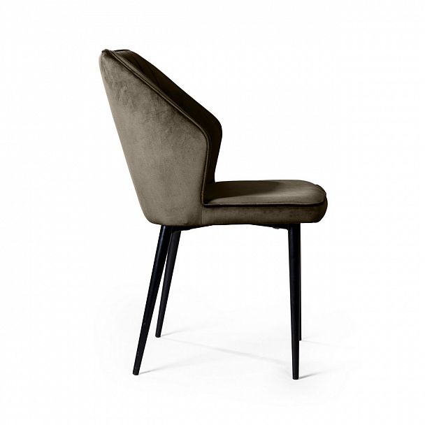 Стул Berg, бархат коричневый 12 - Вид 5