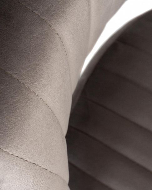 Стул барный DOBRIN CHARLY (серый велюр (MJ9-75)) - Вид 8