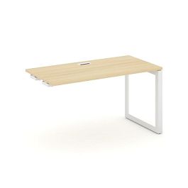Style Project Next Стол-приставка к опор. элем. SN-59O.OPRS-012 Акация Лорка/Металл Белый/Белый Заглушка 1180*700*750 - Фото предпросмотра