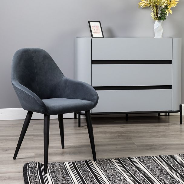 Кресло Kent Diag grey/черный - Вид 10