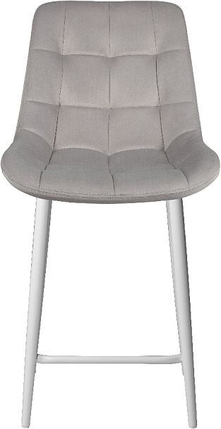 Полубарный стул Эйден, Confetti silver/белый - Вид 2
