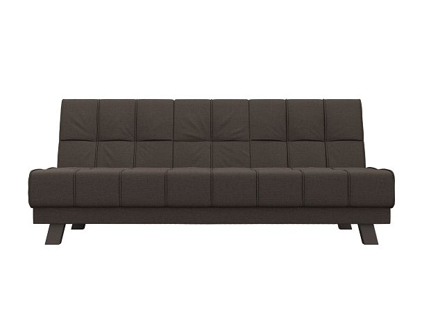 Диван прямой Винсент Рогожка коричневый - Вид 2