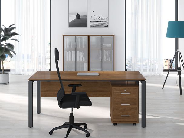 Передняя панель стола 160 Trend 145x1,6x35 дуб феррара - Вид 13