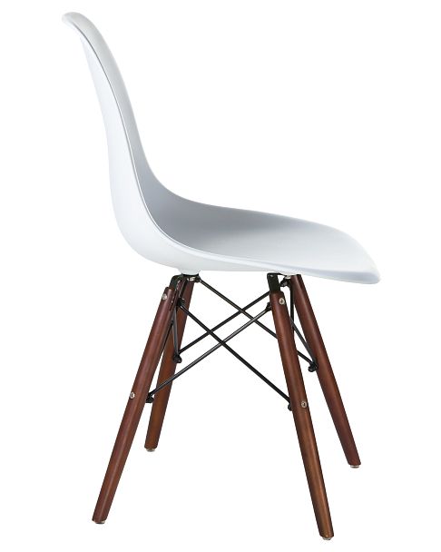 Стул обеденный LMZL-PP623 (ножки тёмный бук, цвет сиденья белый) - Вид 3