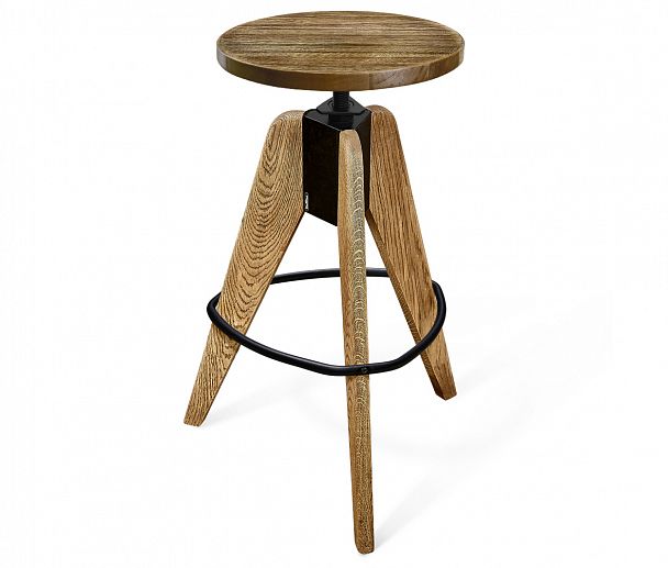 Деревянный стул Sheffilton SHT-ST16/S92 круглый браш.коричневый/черный муар - Вид 3