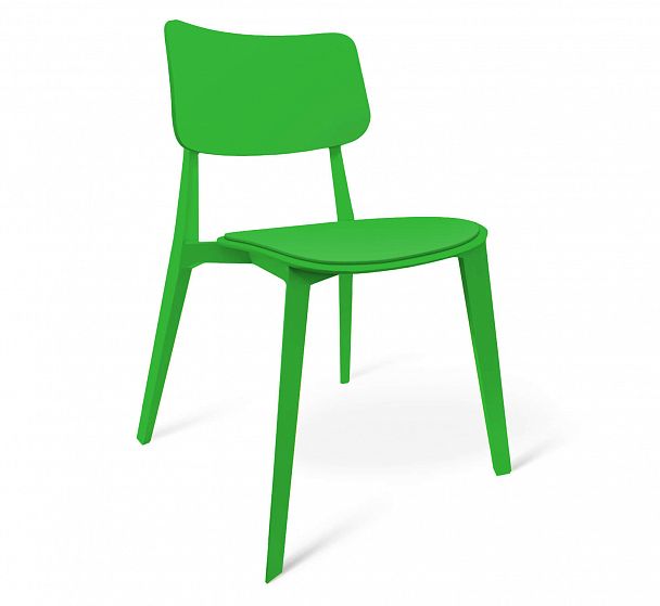 Стул Sheffilton SHT-S110-P зеленый/зеленый, стопируемый - Вид 2