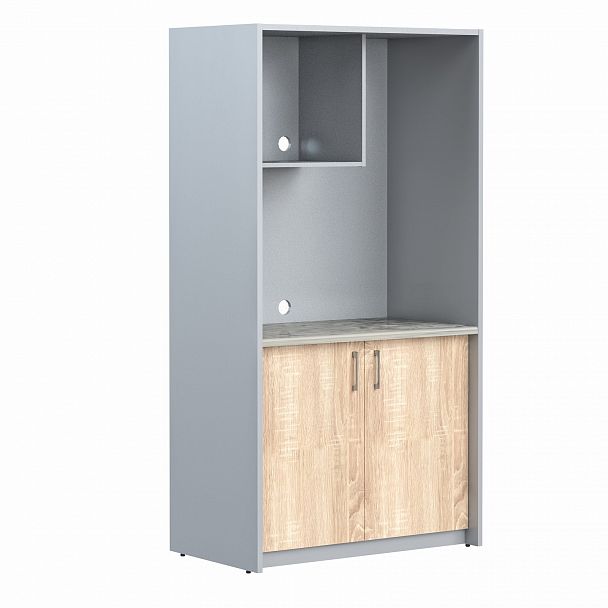 Офисная мини кухня SCB 120.3 дуб сонома светлый - Вид 1