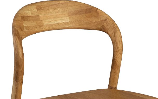 Стул деревянный из массива дуба Соул Дуб светлый - Вид 11