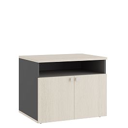 Тумба под оргтехнику Tess 80x60x65,6 дуб шамони светлый - Фото предпросмотра