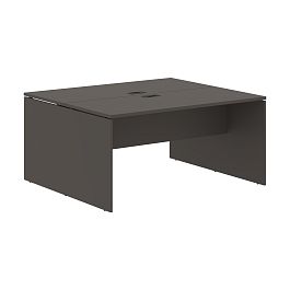 Стол двойной ED2ST 1567 Мокко/Черный 1560х1346х750 EDIS - Фото предпросмотра
