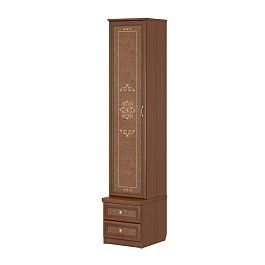 Шкаф "Версаль люкс"  ПК-ВРЛ-ШК2Я229Х45/И3/35-В1-198 орех орвието - Фото предпросмотра