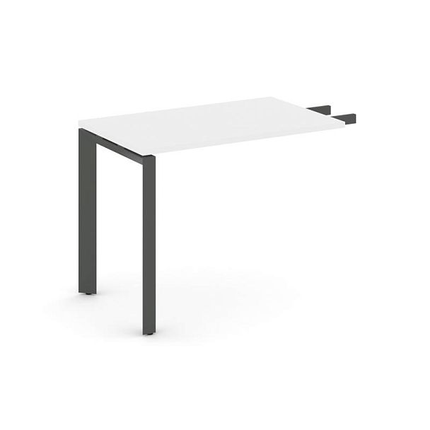 Style Project Next Брифинг-приставка SN-59P.BR-001 Белый/Металл Антрацит 580*600*750 - Вид 1