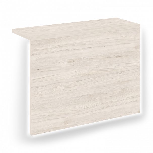 Накладка с подсветкой прямая высокая "Onix" О.R-NP.V-138.1.S денвер светлый - Вид 1