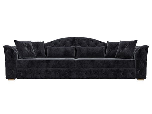 Диван прямой Артис Велюр серый - Вид 2