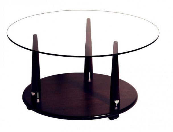 Стол журнальный Сенатор-2 750х750х410 венге "Журнальные столы" ТК-002561000743 венге - Вид 1