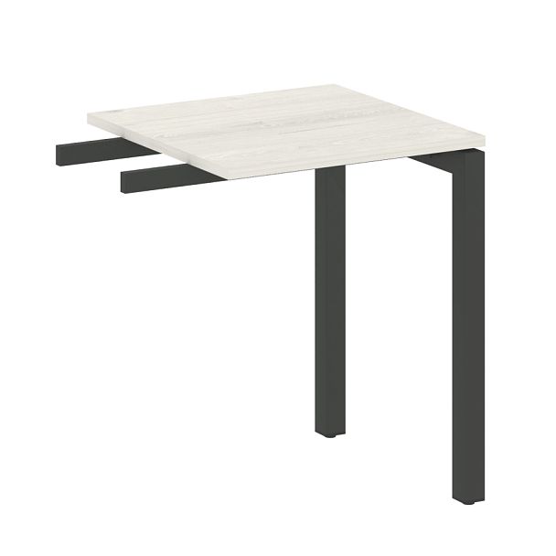 Metal System Quattro Приставной элемент на П-образном м/к 50БП.ПР-1 Дуб наварра/Антрацит металл 600*600*750 - Вид 1