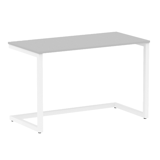 Home Office Стол письменный VR.SP-2-118 Серый/Белый металл 1180*600*750 - Вид 1