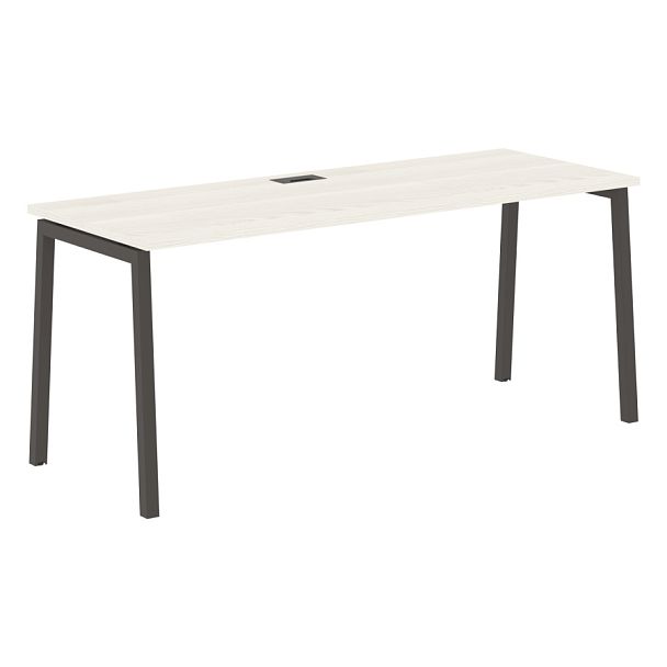 Стол прямой ELST 1767 Ясень Траун/Мокко 1760х670х750 EDIS - Вид 1