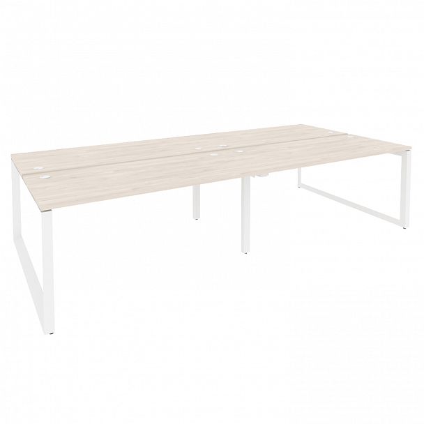 Рабочая станция "Onix" O.MO-D.RS-4.4.7 денвер светлый/белый - Вид 1