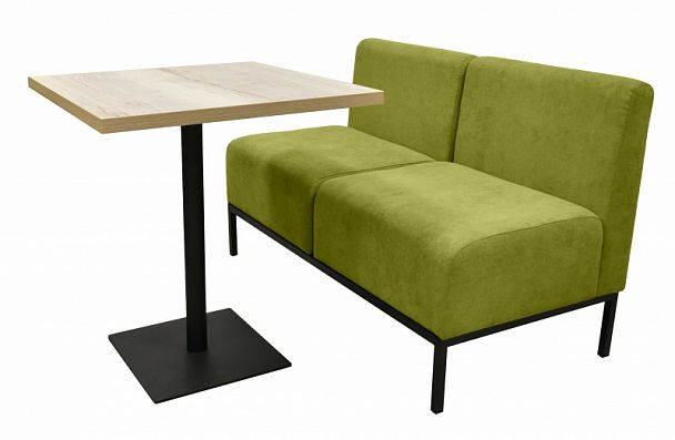 Диван "Стокгольм" двухместный зеленый - Вид 5