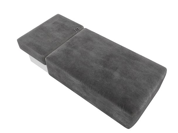 Модуль канапе Лига-060 НПБ Велюр серый - Вид 10