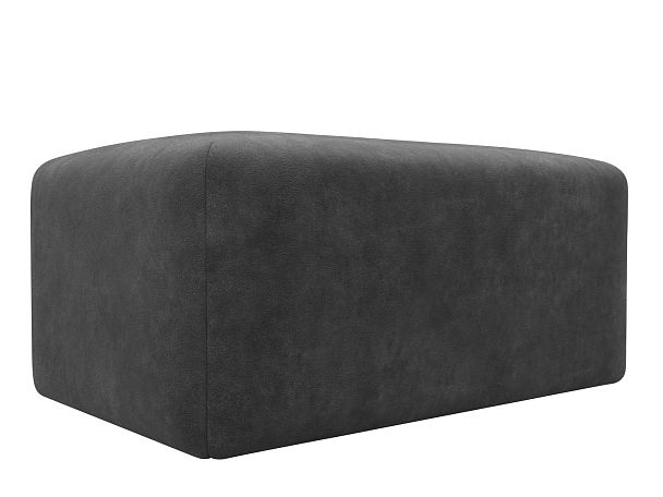 Модуль пуф Лига-060 НПБ Велюр серый - Вид 2