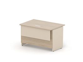 RAC123-12x8 ACCORD Стойка прямая низкая 1200х800х732 Сосна Аланд/Кашемир - Фото предпросмотра