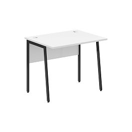 Стол прямой СП-1P Белый/Антрацит 900х720х755 IMAGO PLUS - Фото предпросмотра