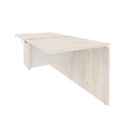 Onix Стол-приставка двойной к опорным элементам O.D.SPR-0.8 Денвер светлый/Белый бриллиант 780*1635*750 - Фото предпросмотра