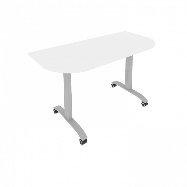 Стол радиусный складной мобильный "Mobile System" СМ-5.1 белый - Вид 1