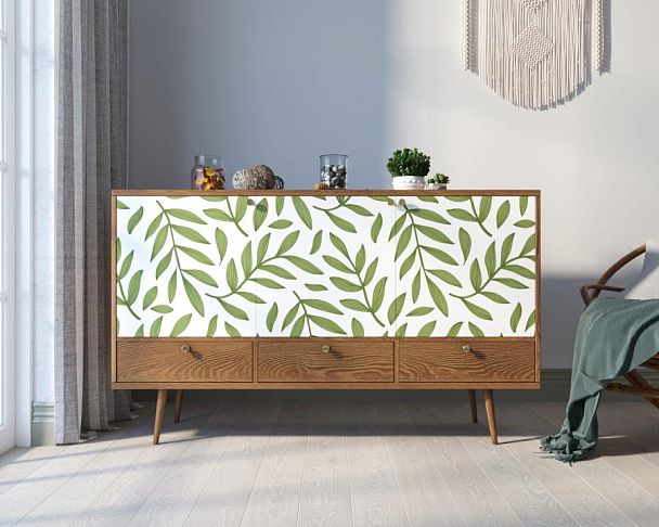 Комод Berber три дверки и три ящика 28 принт арт BB24/Print_28 - Вид 5