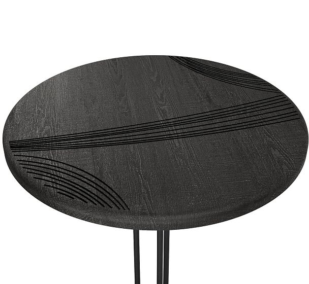 Столик журнальный Sheffilton SHT-CT44-2/H43 сонора/черный муар - Вид 3