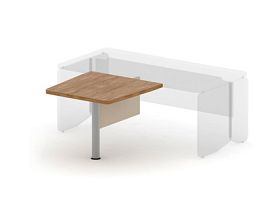 АККОРД / ACCORD RACR004-9x9 Брифинг (без опоры) 900х900х750 Акация Шеффилд/Кашемир - Фото предпросмотра