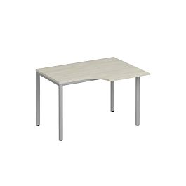 Стол эргономичный правый на металлокаркасе МП2 Комфорт МП2 К.С2 192 ДШ дуб шамони / серый - Фото предпросмотра
