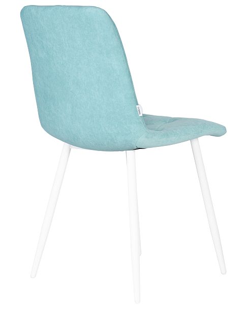 Стул обеденный DOBRIN CHILLY ROMBO (Тиффани Simple 51, основание белый) - Вид 4