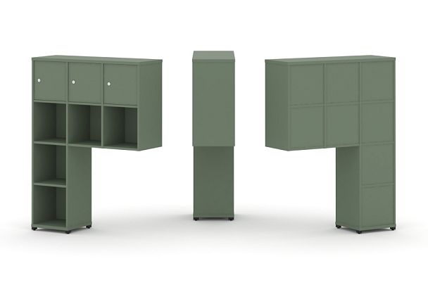 Concept Надставка высокая CN.ONV-003 Кобо/Металл Черный 1099*350*1486 - Вид 1