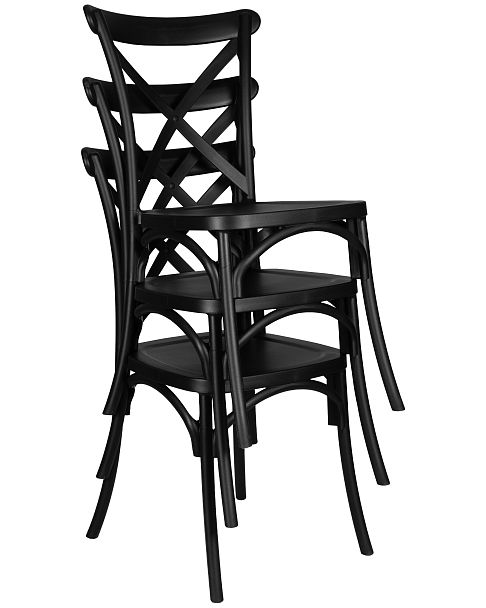 Стул обеденный DOBRIN ZILAN (цвет чёрный (B-03)) - Вид 9