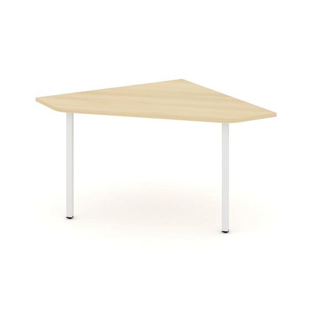 Стайл Проджект Угловой элемент перег. стола SN-4.UPRG-031 Акация Лорка/Металл Белый 1180*1180*750 - Вид 1