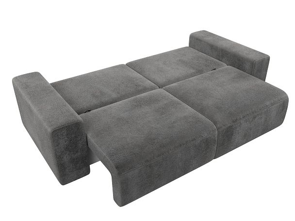 Диван прямой Лига-036 НПБ Классик Велюр серый - Вид 9