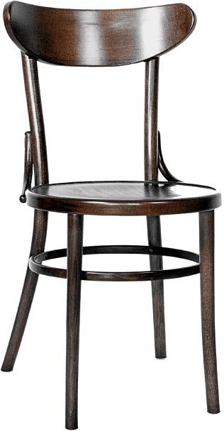 Комплект венских деревянных стульев Милем темный орех, 3 шт. - Вид 2