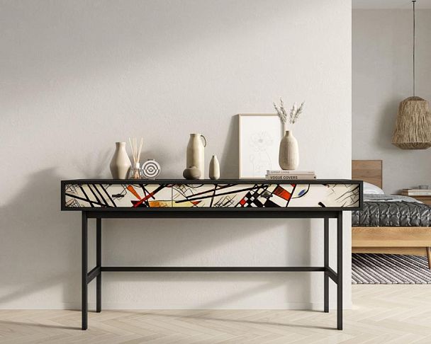 Консоль с двумя ящиками Emerson by Kandinsky арт EM22/Print_01 - Вид 4