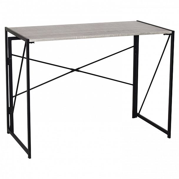 Стол на металлокаркасе BRABIX "LOFT CD-002", 1000х500х750 мм, складной, цвет дуб антик, 641213 - Вид 3