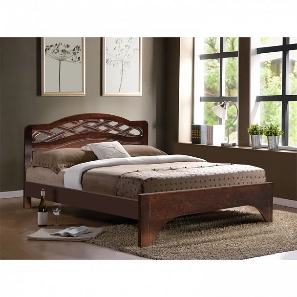 Кровать "Сицилия 200" сосна - Вид 3