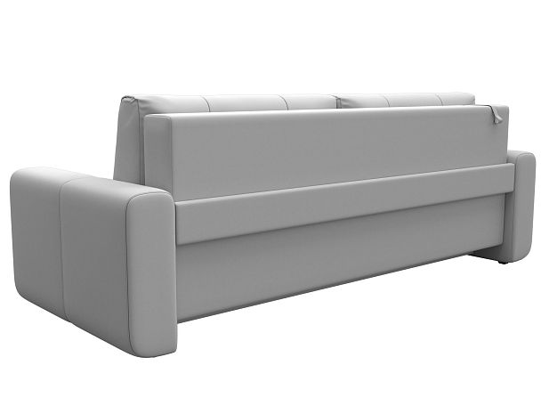 Прямой диван Лига-031 Экокожа белый - Вид 5